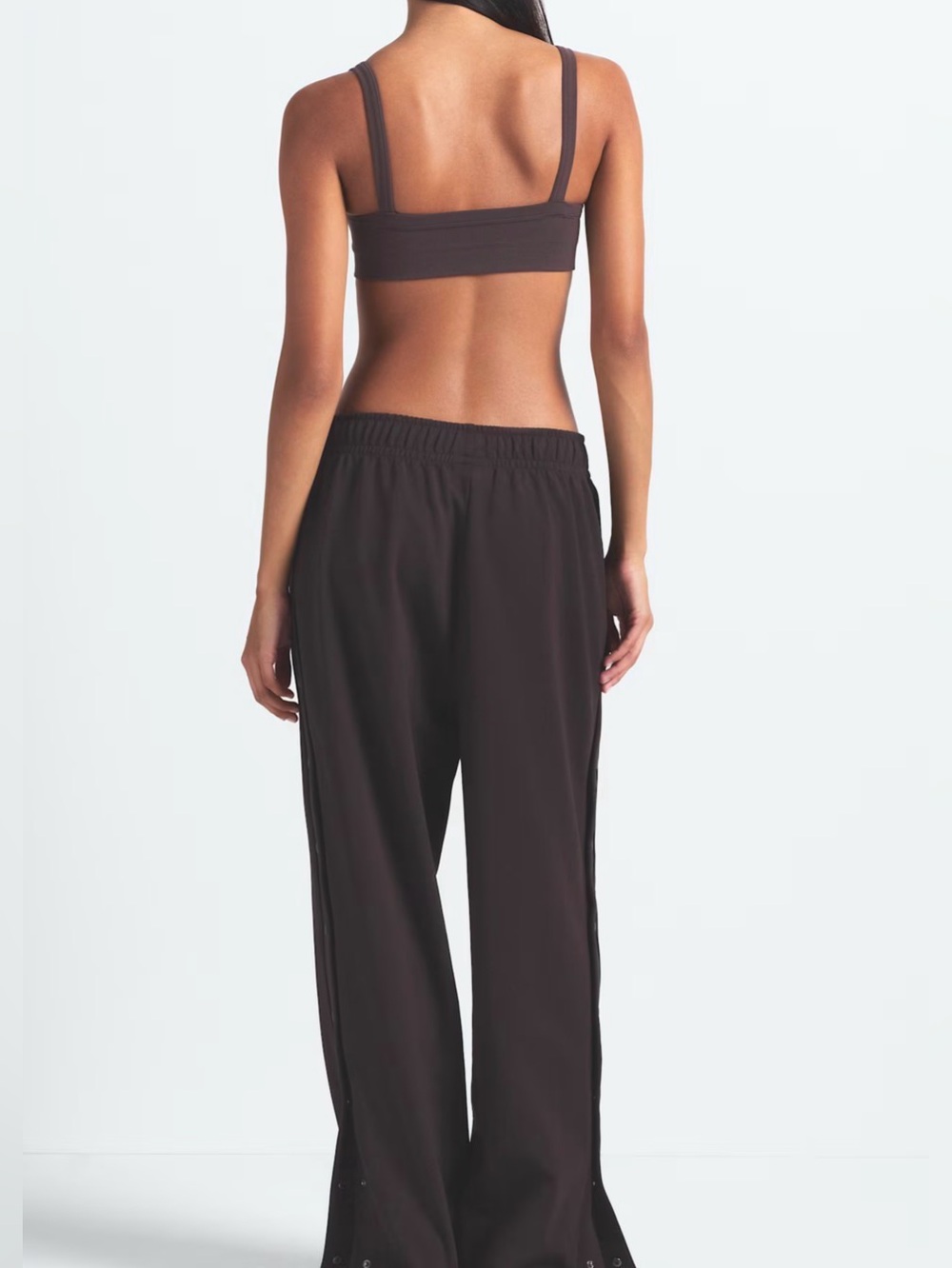 NikeSKIMS Matte Tricot Side-Snap Pants Size Small - Picture 8 of 11